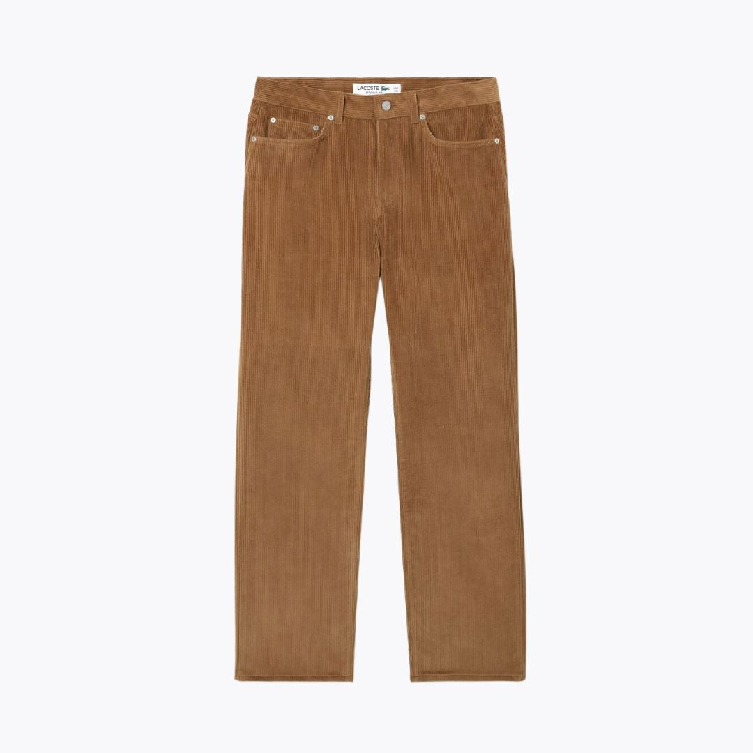 LC 5 Pocket Straight Fit Velour Pants